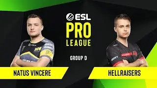 CS:GO - HellRaisers vs. Natus Vincere  [Dust2] Map 2 - Group D - ESL EU Pro League Season 10