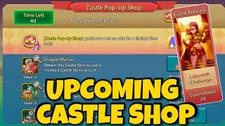 Lords mobile Upcoming Events Castle Shop And More