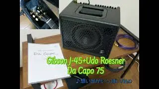 ウド・ロースナー(Udo Roesner Amps)Da Capo 75でGibson J-45弾いてみた