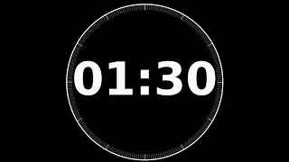 1 Minute 30 Second  Visual Timer・1分30秒タイマー/残り時間が見える/ビジュアルタイマー/実感タイマー