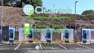 Construction Timelapse of a High-Powered EV Charging Site with Energy Storage