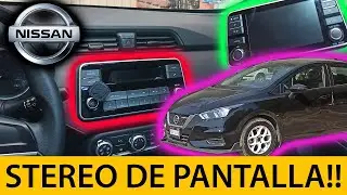 NISSAN VERSA 2020 - 2023 Sense | Cambio de Stereo Radio Pantalla