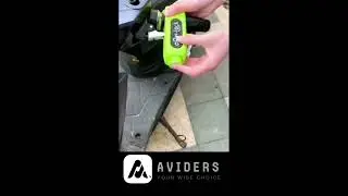 Heavy Duty Bike Brake Lock   Locking System by Holding Handle Bar with Brake Lever