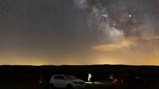 Noche en A Veiga - Time Lapse