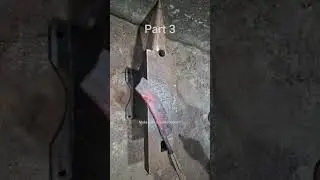 homemade chopping Knife Out of bearing part 3