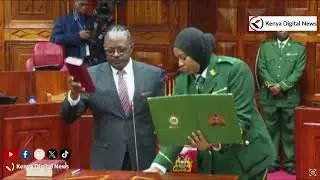 IEBC Commissioner Nominee Moses Mukhwana Takes Oath as he Appears before National Assembly JLAC!