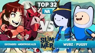 Pugsy & Wubz vs Guichabou & Anonymous Alex - Top 32 - Summer Championship 2023 - NA 2v2