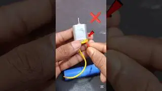 DC MOTOR REPAIR 😱 #shortvideo #experiment #ideas #project #diy