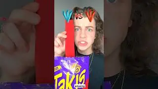 Синий Таки, красный Таки ест #таки #еда #мукбанг #дуэт #еда