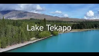 South Island New Zealand, Lake Tekapo