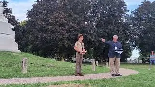 2024 100 Nights of Taps, 8/11 - Soldiers Memorial Gettysburg National Park. Full Service