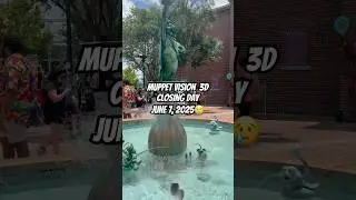 Disney Closes Muppet Courtyard and Muppet Vision 3D #muppetvision3d #muppets #disney #disneyworld