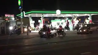 MOTORBIKE MOBBIN EAST HARLEM (AT THE BP)