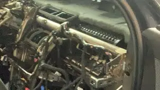 Volvo dash replacement and air bags boom 🤯 😂#work #mechanic #subscribe #pcbway