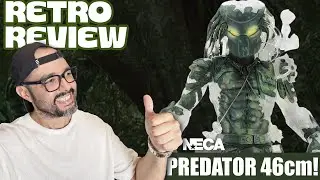 RETRO REVIEW!!  PREDATOR 46CM NECA JUNGLE HUNTER ESCALA 1/4