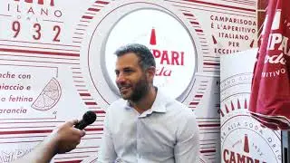 Gustavo Cal&igrave; di Campari al Roma Bar Show 2019