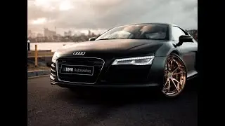 Audi R8 modified with Brixton Forged Wheels