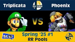 Drexel Melee Spring '25 #1: Phoenix (Sheik) Vs. Triplicata (Luigi) - Round Robin Pools