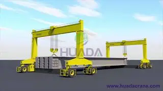 How do Single Girder Straddle Carriers/Rubber Tired Gantry Cranes Work in Casting Yard?