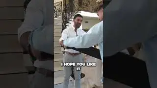 Spectacular Versace Robe Surprise