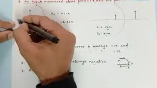 Sign conventions for Spherical mirrors, Mirror formula and Numericals