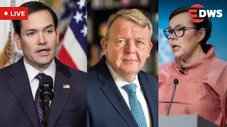 LIVE: Marco Rubio Meets Danish & Greenlandic Foreign Ministers in Washington | NUUK Updates | AC1E