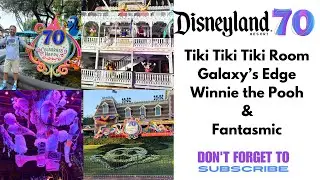 Disneyland's Enchanted Tiki Room, Galaxy's Edge, and Honest Opinion of Fantasmic Dining Package