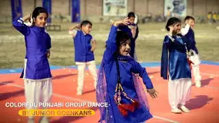 Punjabi Group Dance by KG Goenkan Students | Annual Sports Meet 2025