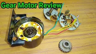 laminator motor Review,gear motor projects, Review Video.