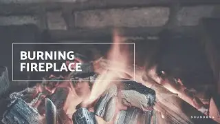 Relaxing Fireplace Sounds | Burning Fireplace & Crackling Fire Sounds | ASMR | Soundbug