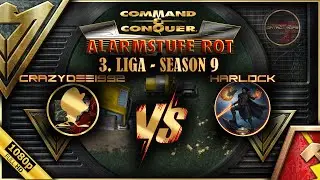 CRAZY TAKTIK | Command and Conquer Red Alert eSports Classic League 2026 | CrazyDee1992 vs. Harlock