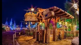 7 Fwarfs Mine Train ride Shangahi Disneyland - Rolling Minecraft Coasted