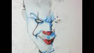 Drawing Pennywise 2017