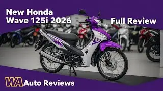 New 2026 Honda Wave 125i สีม่วง/ขาว &ndash; ดีไซน์พรีเมียม ประหยัดทุกการเดินทาง | WA Auto Reviews