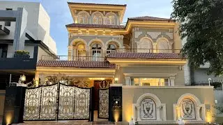 Mini ROYAL PALACE | Inside a 10 Marla Luxury Spanish House in DHA Phase 6 Lahore 