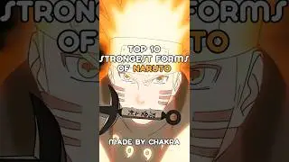 Top 10 Strongest Forms of Naruto