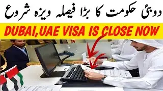 UAE Visa Big Update || Dubai Work Visa Latest Update || UAE Visit Visa News