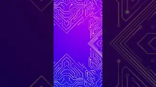 #4K #3D Loop of print circuit technology cyber and futuristic concept Animation.