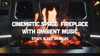 Cinematic Space Fireplace &ndash; Ambient Music for Study & Relaxation