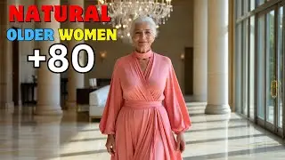 Natural Older women over 70 and 85 ?Dawn Neck Wrap Dress Timeless Fashion for older woman