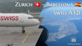Flightreport / Swiss (Economy) / A321 / Zurich - Barcelona