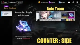 Anastasia's Supply maintenance | Gear Tuning Data Collection Auto | Counter Side