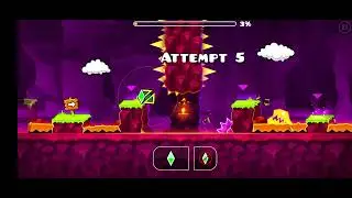 Me pas&oacute; Dash y fingerdash en modo pr&aacute;ctica: