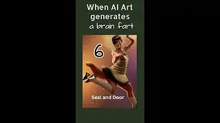 AI brain fart video 6 - Seal and Door