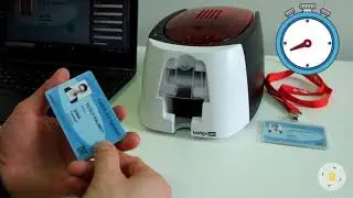Pr&eacute;sentation imprimante Evolis Badgy 200 et Badge Studio +
