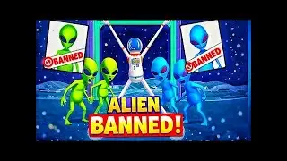 ALIEN BANNED AT AIRPORT OFFICIALS SHOCKED DURING SECRET ARRIVAL MISSION👽✈️