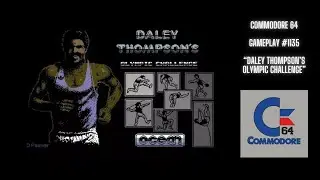 Daley Thompson's Olympic Challenge (Commodore 64 / Gameplay #1135)