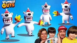 Los Polo GANAN casi TODO en Stumble Guys!! El equipo OSO POLAR ARRASA!!