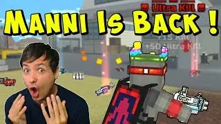 PIXEL GUN 3D - MANNI IS BACK! Rocking Battle Royale PG3D Gameplay