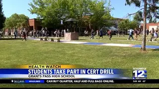 Local students take part in CERT drill